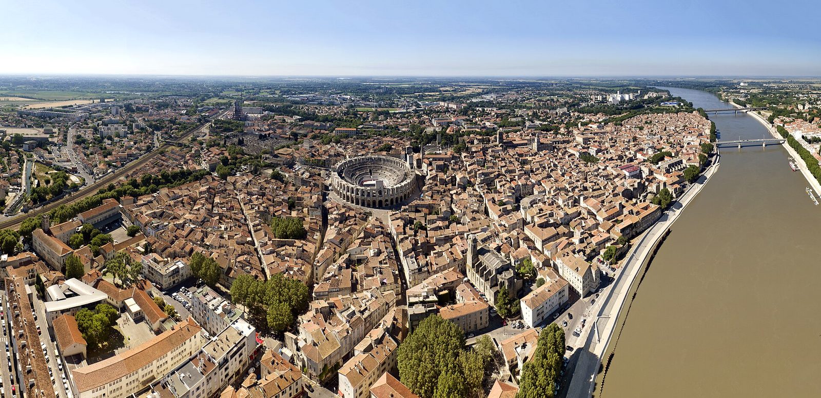 Vue de Arles